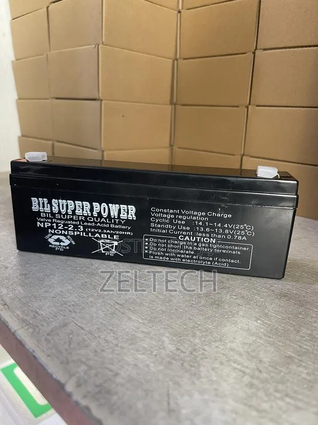 12V 2.3 Fire Alarm Battery · Photo 1