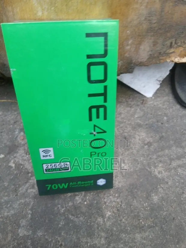 New Infinix Note 40 Pro 256 GB Blue · Photo 1