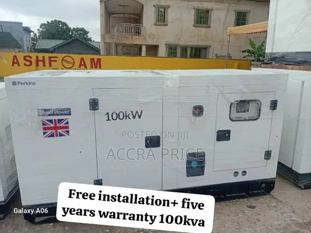 Easy Mobile 100kva Perkins Diesel Silent 100kva Uk Generator · Photo 1