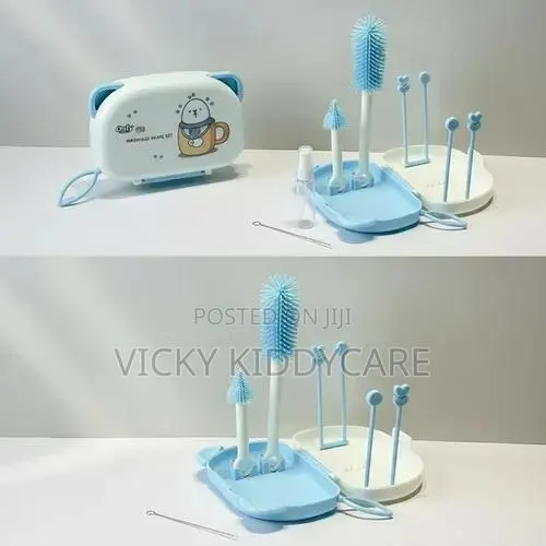 Only Baby Milk Bottle Washing and Drying Rack Set · Photo 1