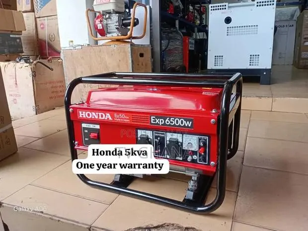 Honda 5kVA 6500W Petrol Generator – Best Value for Reliable Power5kva · Photo 1