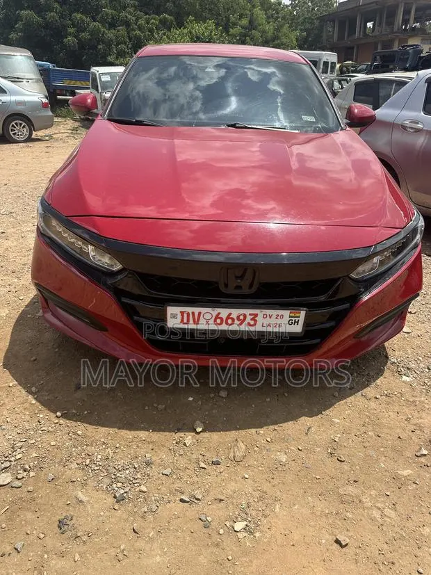 Honda Accord Sport 2.0T 2020 Red · Photo 1