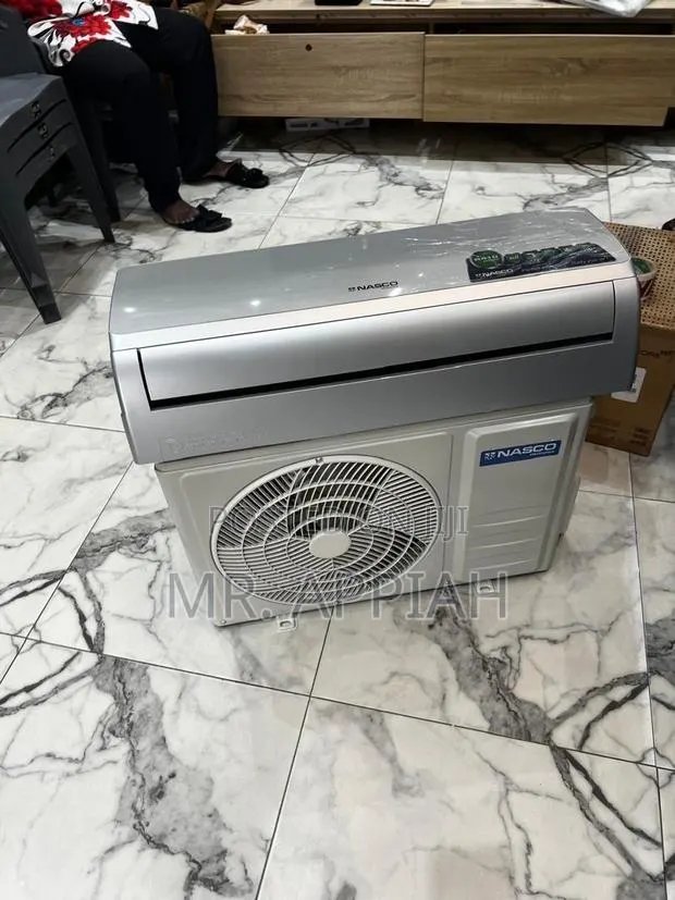 Super Cooling Nasco 1.5hp Air Conditioner(Silver)R410 Gas · Photo 1