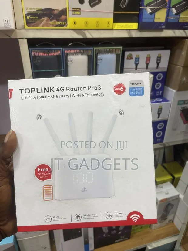 TOPLiNK 4G Router Pro3 (Portable WiFi 6 Router) · Photo 1