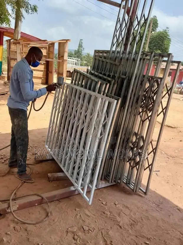 Metal Window Burglar Proof | Galvanized Steel Security Grilles · Photo 1