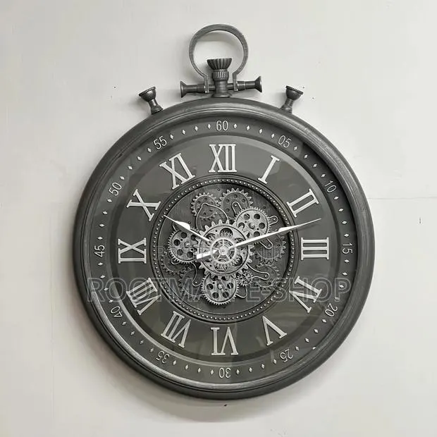 Vintage Skeleton Battery Powered Analogue Wall Clock · Photo 1