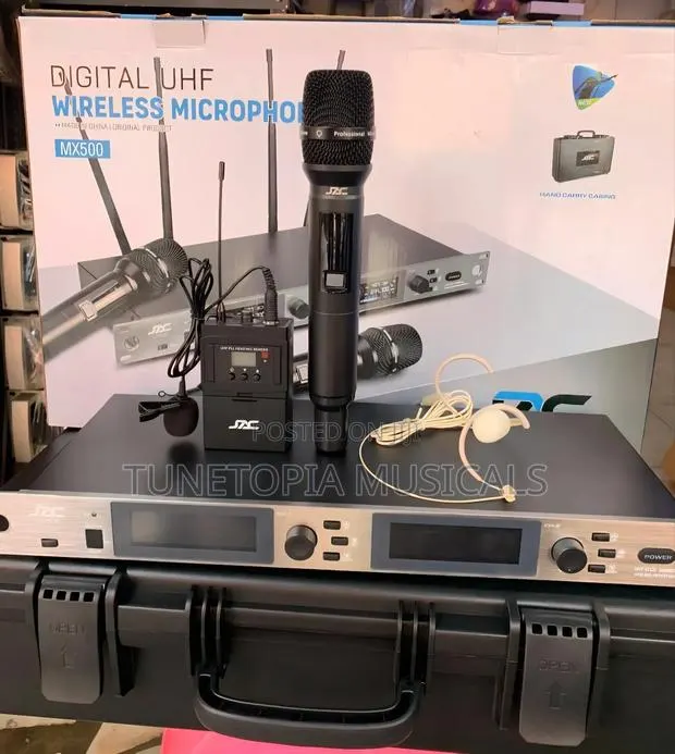 Jac Mx500 Hand and Lapel Digital Uhf Wireless Microphone · Photo 1