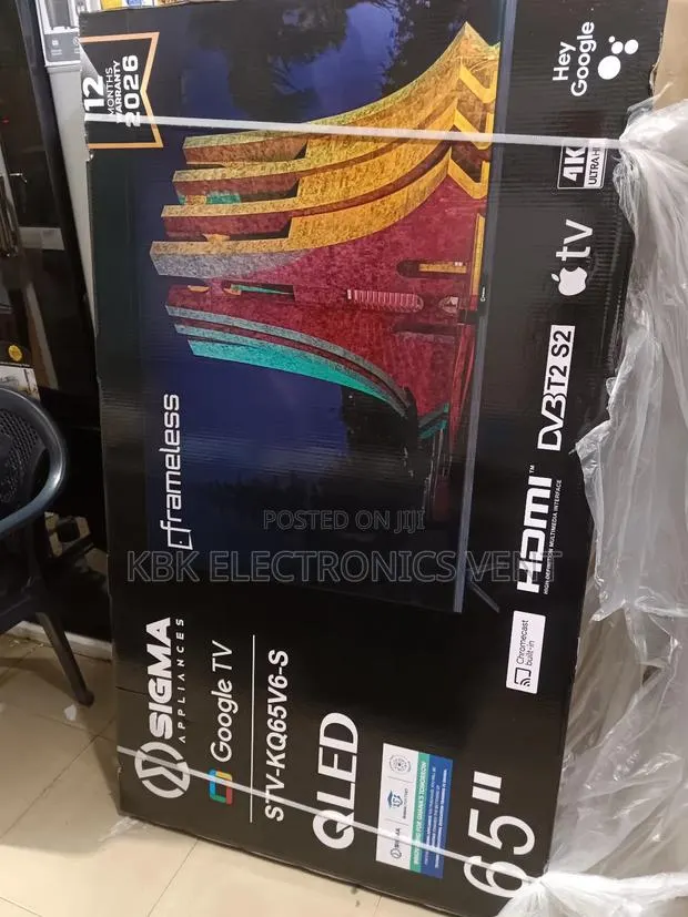 Sigma 65" Qled Smart Google Led TV · Photo 1