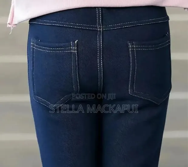 Faux Jeans Leggings for 3-8yrs Girls · Photo 3