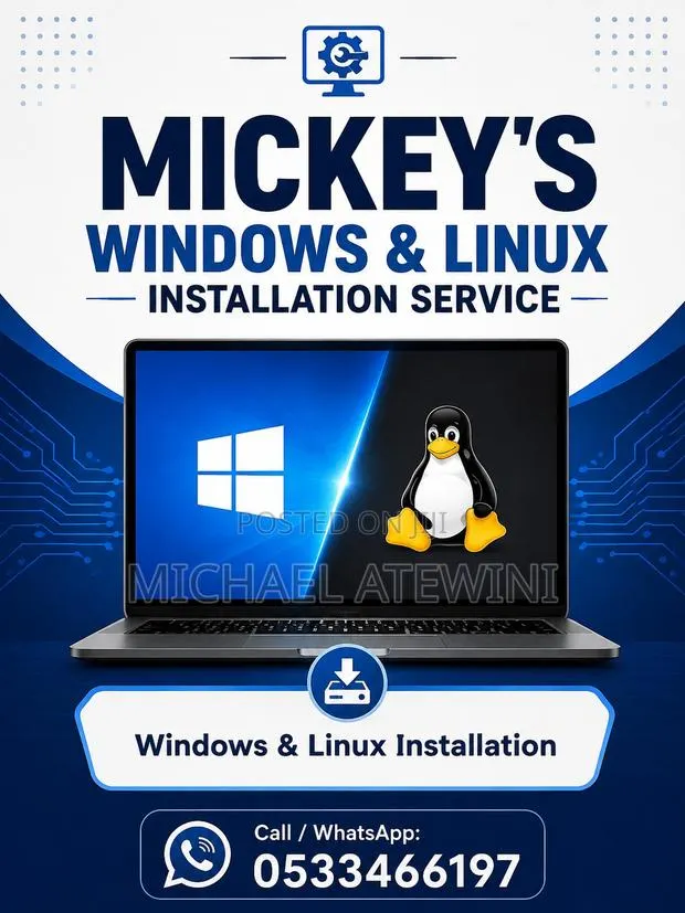 Mickey's Windows and Linux Installations · Photo 1