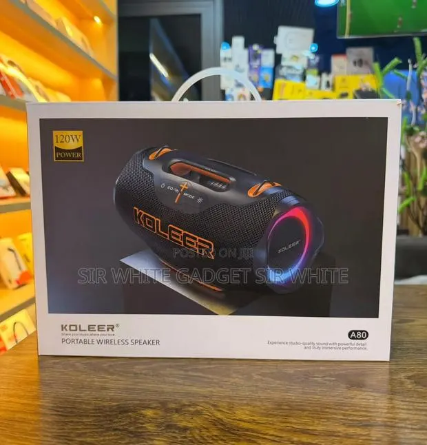 Koleer A80 Is a High-Power Portable Speaker Featuring Bluetooth · Photo 1