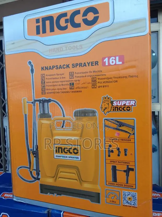 Ingco Knapsack Sprayer 16l With 3nozzles · Photo 1