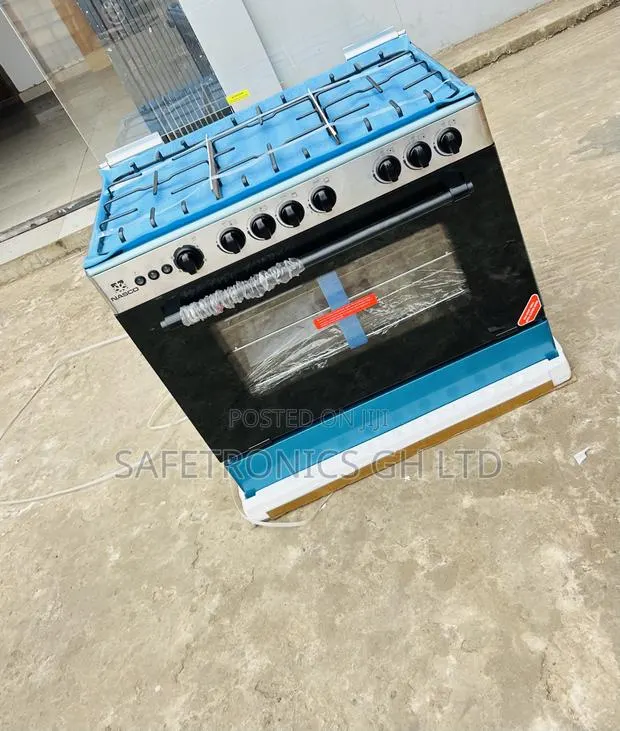 Choose Best Nasco 5 Burner 90×60 Gas Cooker wI Grill [NASGC-AMG80S] · Photo 1