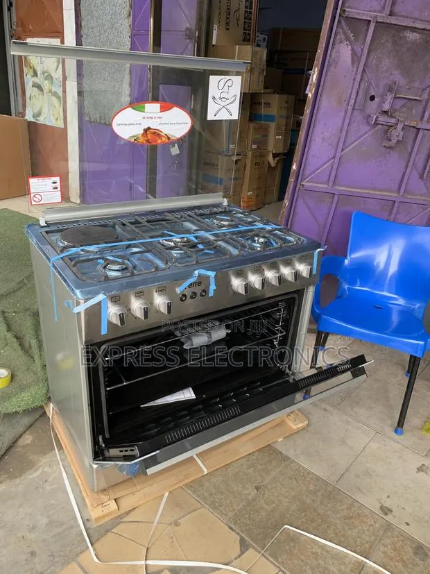 4-1 Ferre Gas Electric Cooker 60/90 Oven Rotisserie Grill · Photo 1