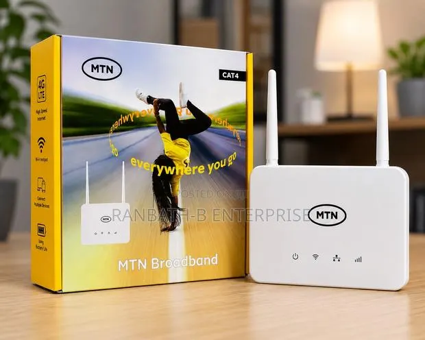 MTN Cat4 4g Lte Broadband Wifi Router – Fast Internet Strong Signal · Photo 1