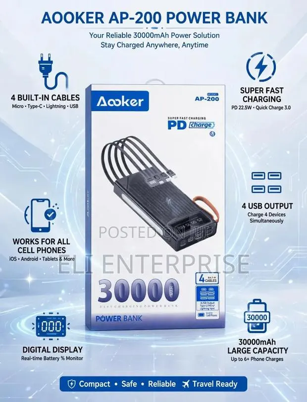 Aooker AP-200 Power Bank · Photo 1
