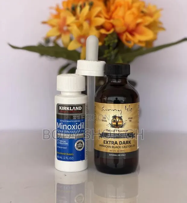 Beard Growth Set - Kirkland Minox+ Jamaican Black Caator Oil · Photo 1