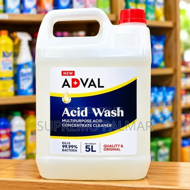 5L Acid Wash Concentrate - Heavy-Duty Cleaner for Tiles Floor, Toilet · Photo 1