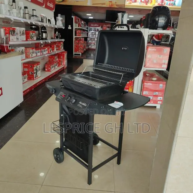 Price Slash on Our Exceptional 2 Burner Gas Black BBQ From Decakila · Photo 1