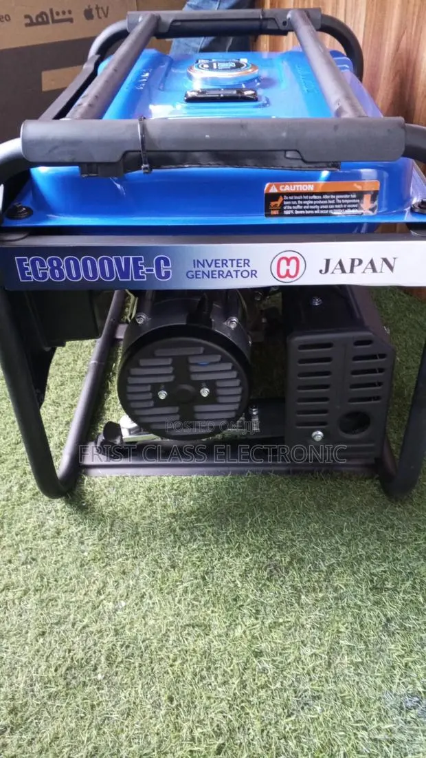 7.5KVA Kemage Gasoline Generator -EC8000VE- C -Japan Made 7.5kva · Photo 1