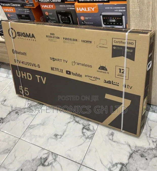 Shop Reliable Sigma 55 Inch Sig-Ku55v6-S. Smart Uhd Tv And · Photo 1