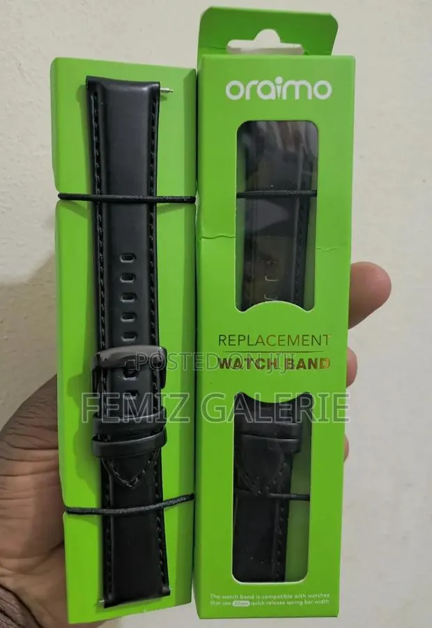 Oraimo Watch Strap 33 Leather Watch Strap · Photo 1