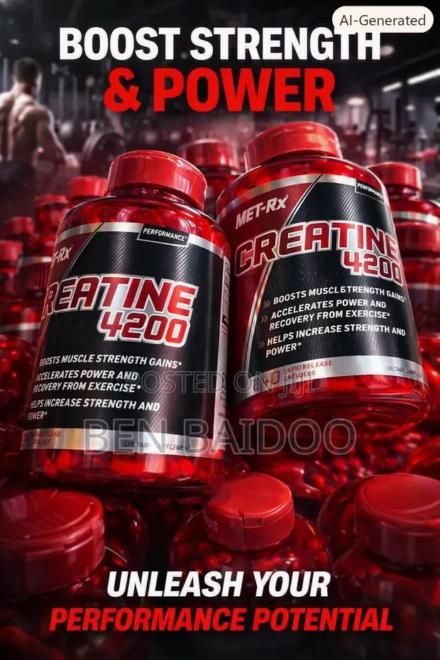 Met-Rx Creatine Capsules (Boost Strength Power) · Photo 1
