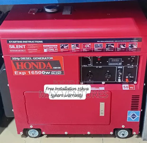 Honda 15kva Diesel Generator – Your Ultimate Power Solution15kva · Photo 1