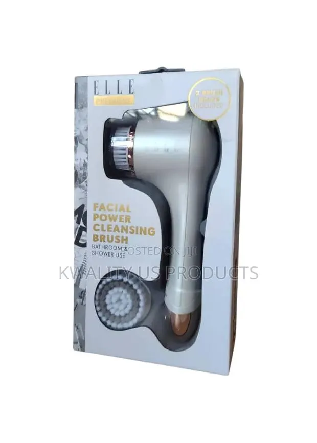 ELLE Premier Facial Power Cleansing Brush With 2 Heads · Photo 2