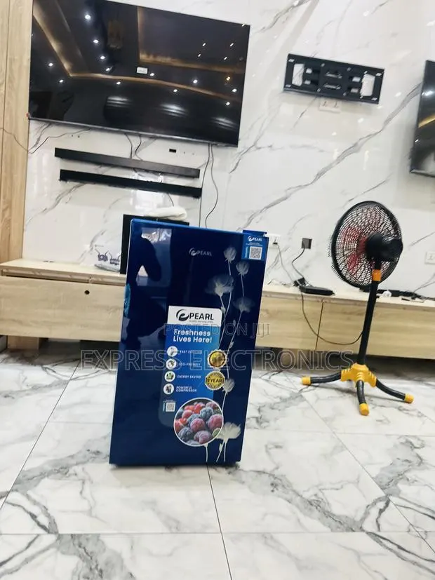 Text Us for Your Pearl Blue Table Top Fridge Pf-109-2b Single Door · Photo 1