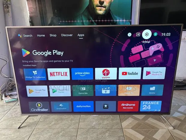 Philips 55 Inc Android,Inbuilt DecoderBluetooth,Netflix, · Photo 1
