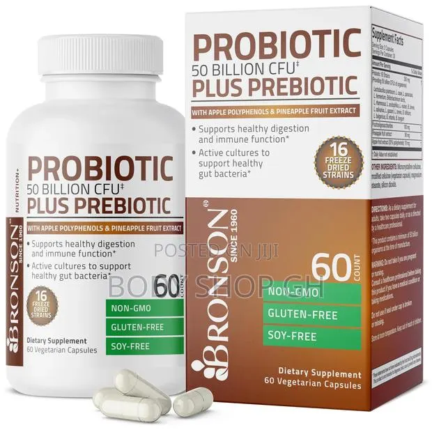 Bronson Probiotic 50 Billion Cfu + Prebiotic for Women Men · Photo 1
