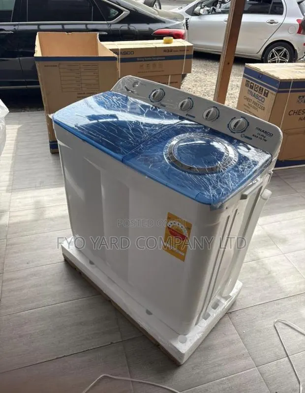 New Sealed Inbox Nasco15kg Twin Top Washing Machine · Photo 1