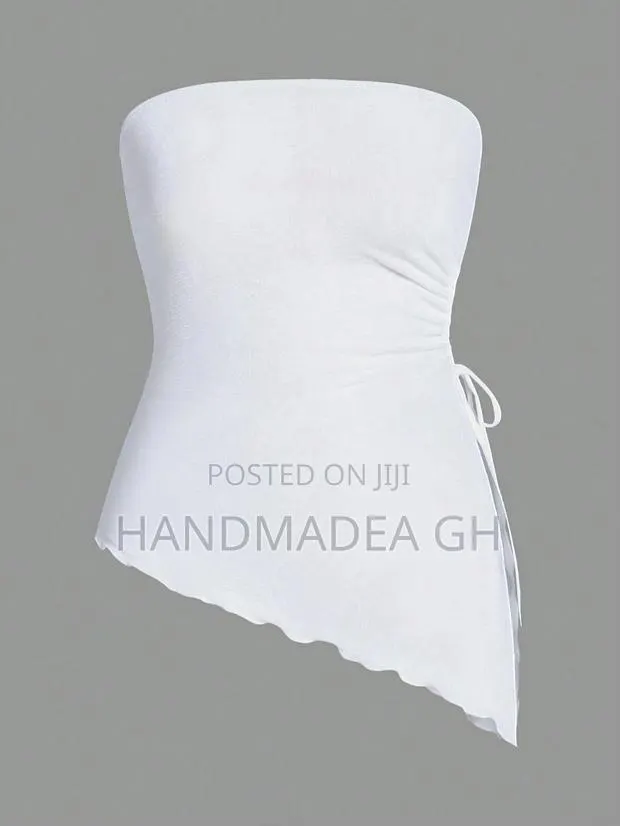 Women Asymmetrical Drawstring Top · Photo 1