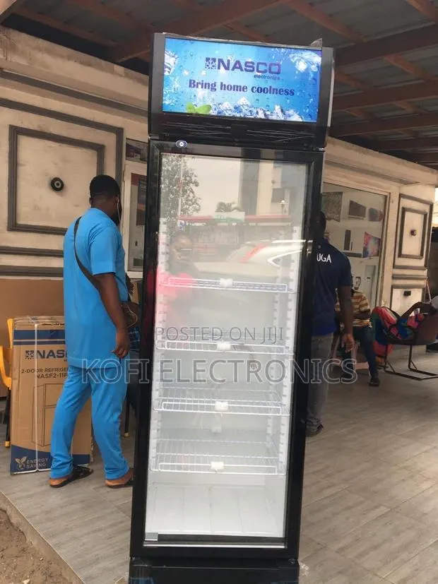 Nasco 358l Glass Door Fridge Maximum Visibility, Maximum Freshness · Photo 1