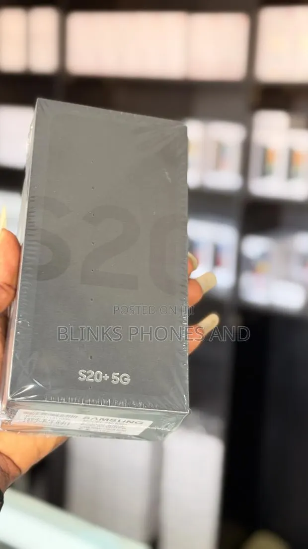 New Samsung Galaxy S20+ 5G 128 GB Black · Photo 1