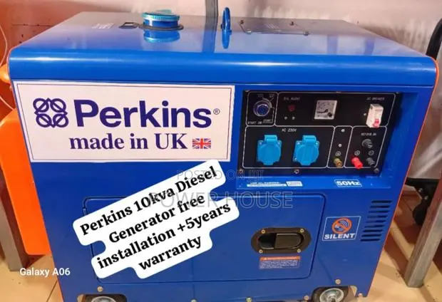 Mind Mill Perkins Diesel Generator 10kva Silent · Photo 1