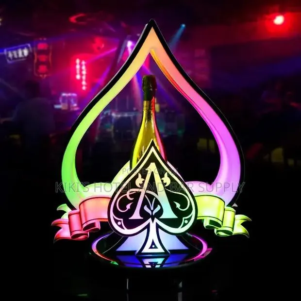 LED Acrylic Aces of Spade for Nightclub · Photo 1