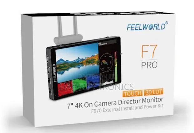 FeelWorld F7 PRO-7 4K on-Camera Director Monitor · Photo 1