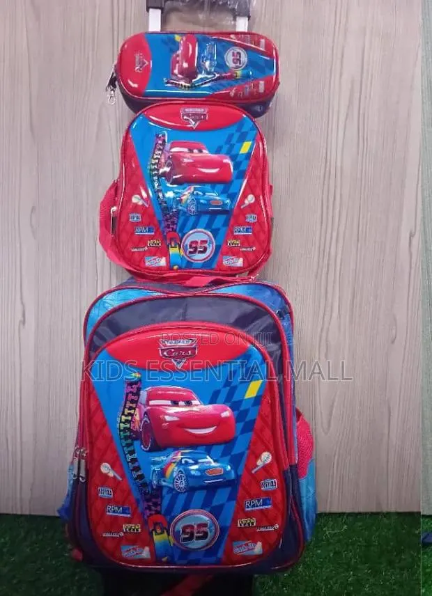 3 in 1 Trolley School Bag for Kids · Photo 1