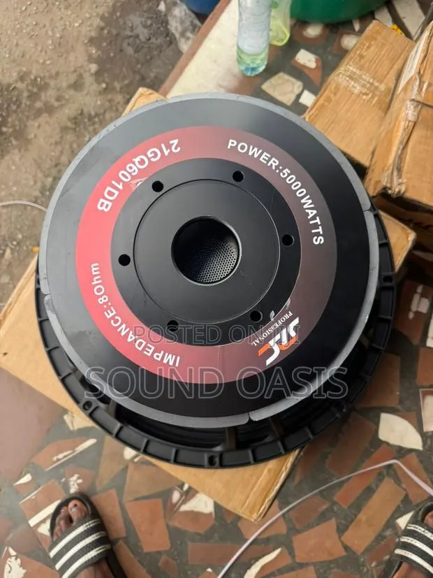 Jac (5000 Watts) 21 Inches Naked Speaker(Pair) · Photo 1