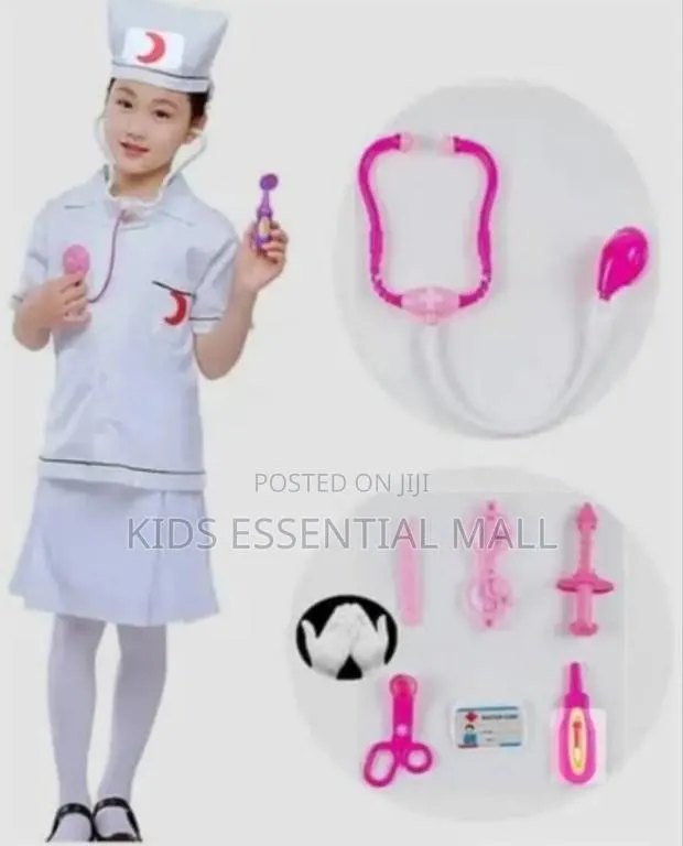 Girl Doctor Career Costume for Kids · Photo 1