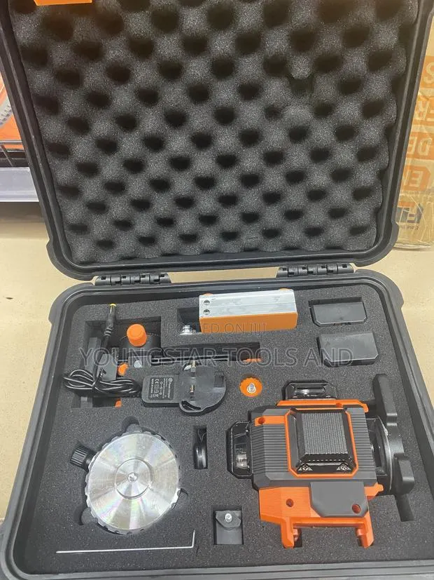 Finder 16 Lines Green Laser Level + Tripod | Self-Leveling · Photo 2