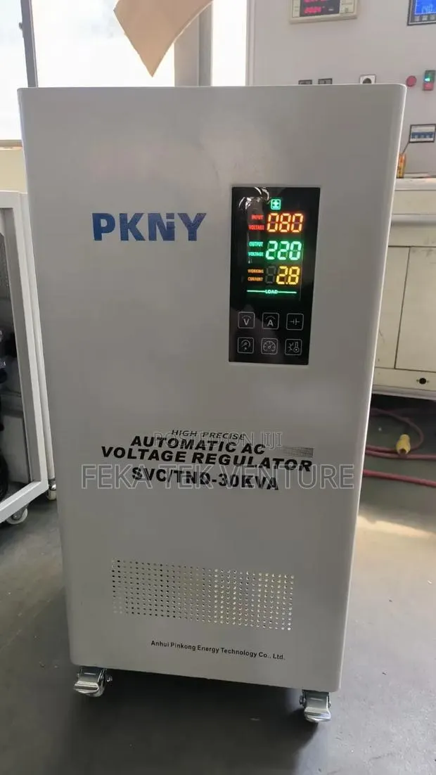 Automatic 30Kva 3 Phase Voltage Stabilizer Regulator · Photo 1
