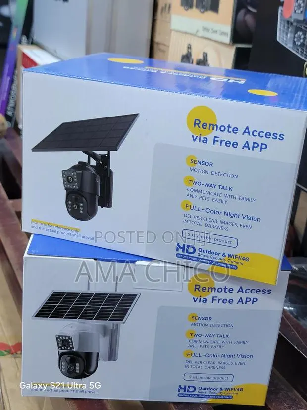 HD Outdoor WiFi Smart Solar Dual Camera · Photo 1