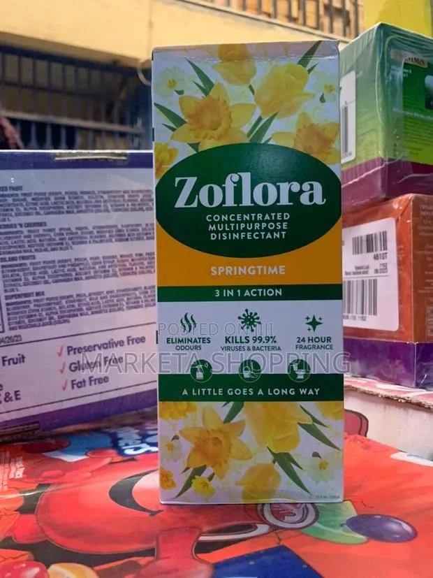 Zoflora Concentrated Multipurpose Disinfectant Spring Time · Photo 1