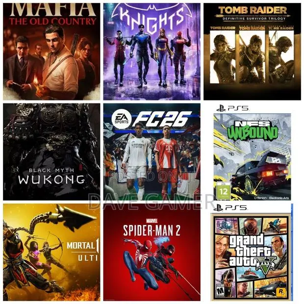 8 Online Offline Games (Ps5 - Genuine Account) · Photo 1