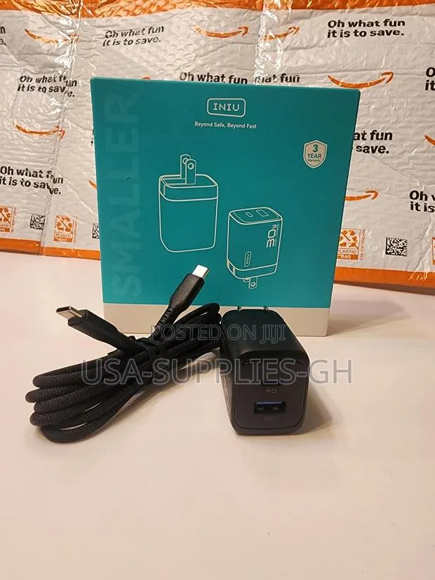 Iniu 30w Usb C Super Fast Charger Block From Usa · Photo 1