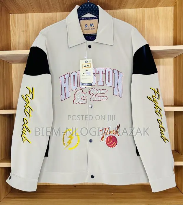 Top Notch Houston Traveling Leather Jacket Available in Stock · Photo 1