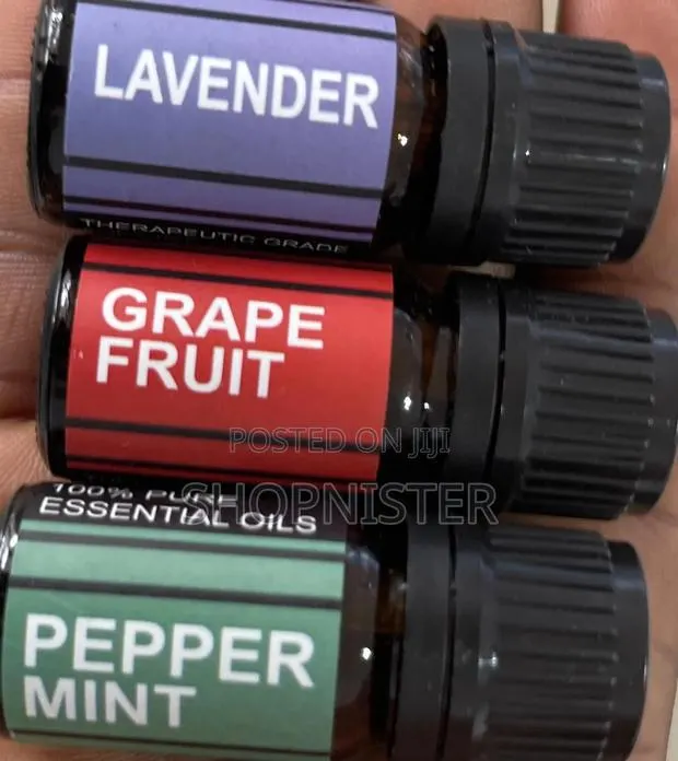 3pcs Essential Oil Peppermint, Grapefruit and Lavender Oil · Photo 1